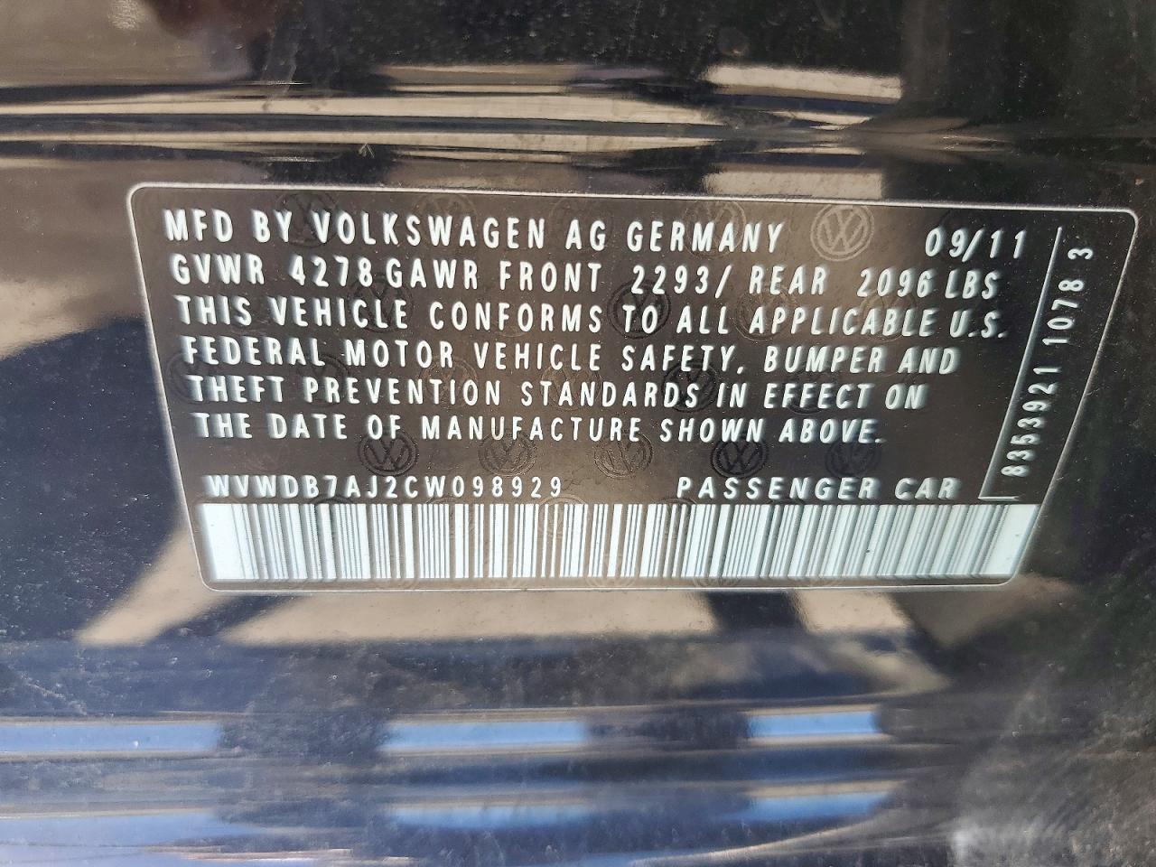 2014 Volk Golf Sportwagen - zdjęcie 12