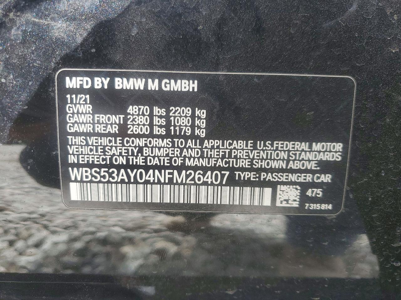 2022 BMW M3 - zdjęcie 13