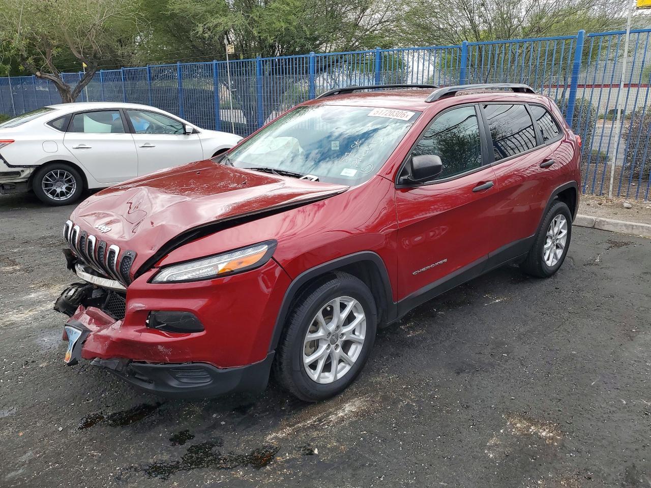 2016 Jeep Cherokee Sport - zdjęcie główne