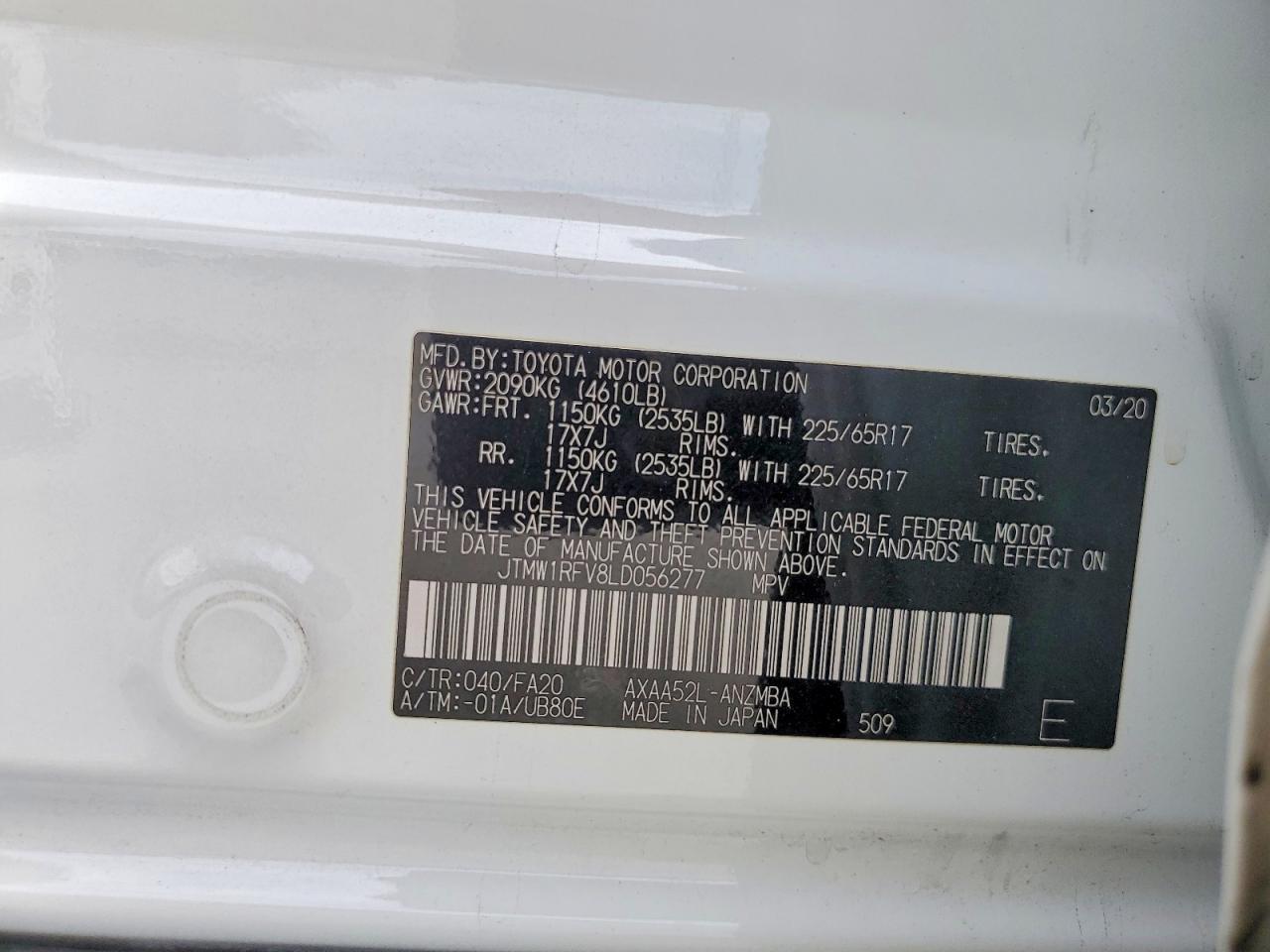 2020 Toyota Rav4 Xle - zdjęcie 13