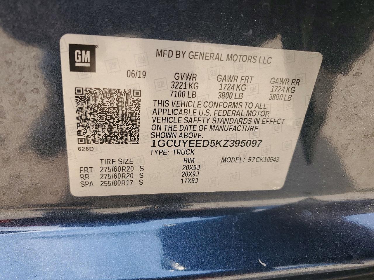 2019 Chevrolet Silverado K1500 Rst - zdjęcie 13