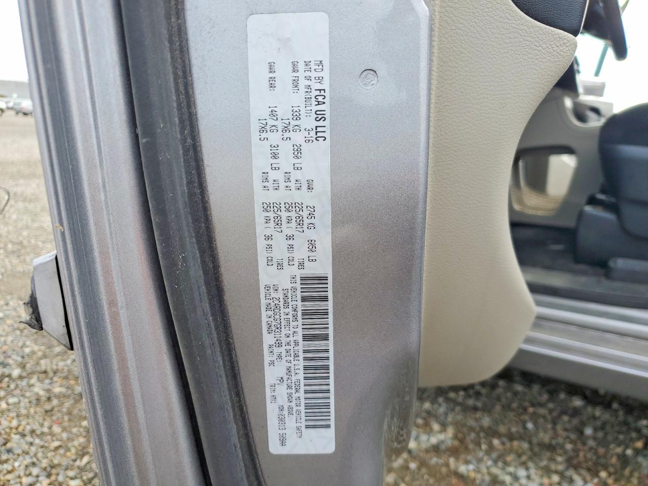 2016 Dodge Grand Caravan Sxt - zdjęcie 13