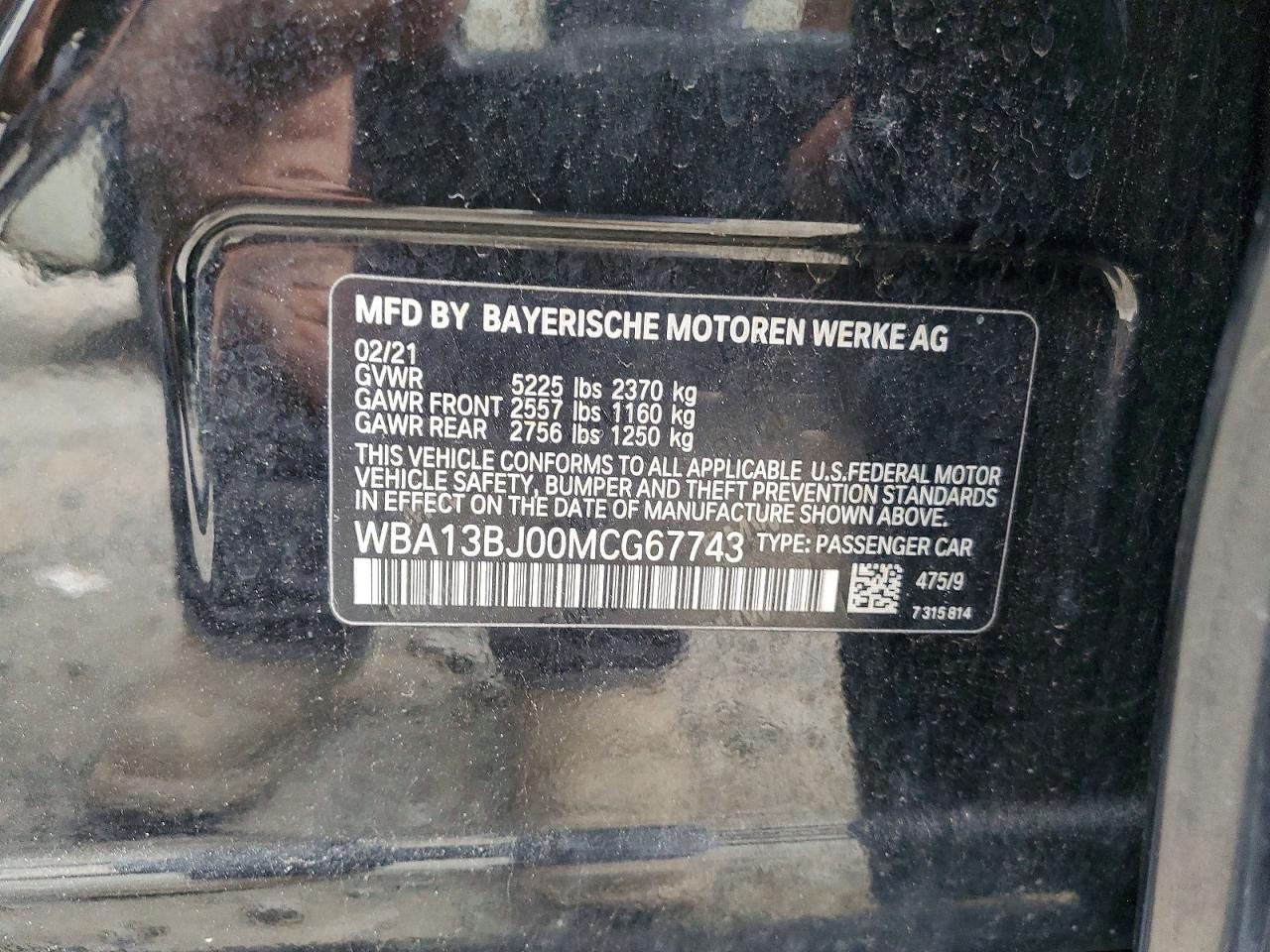 2021 BMW 530 Xi - zdjęcie 12