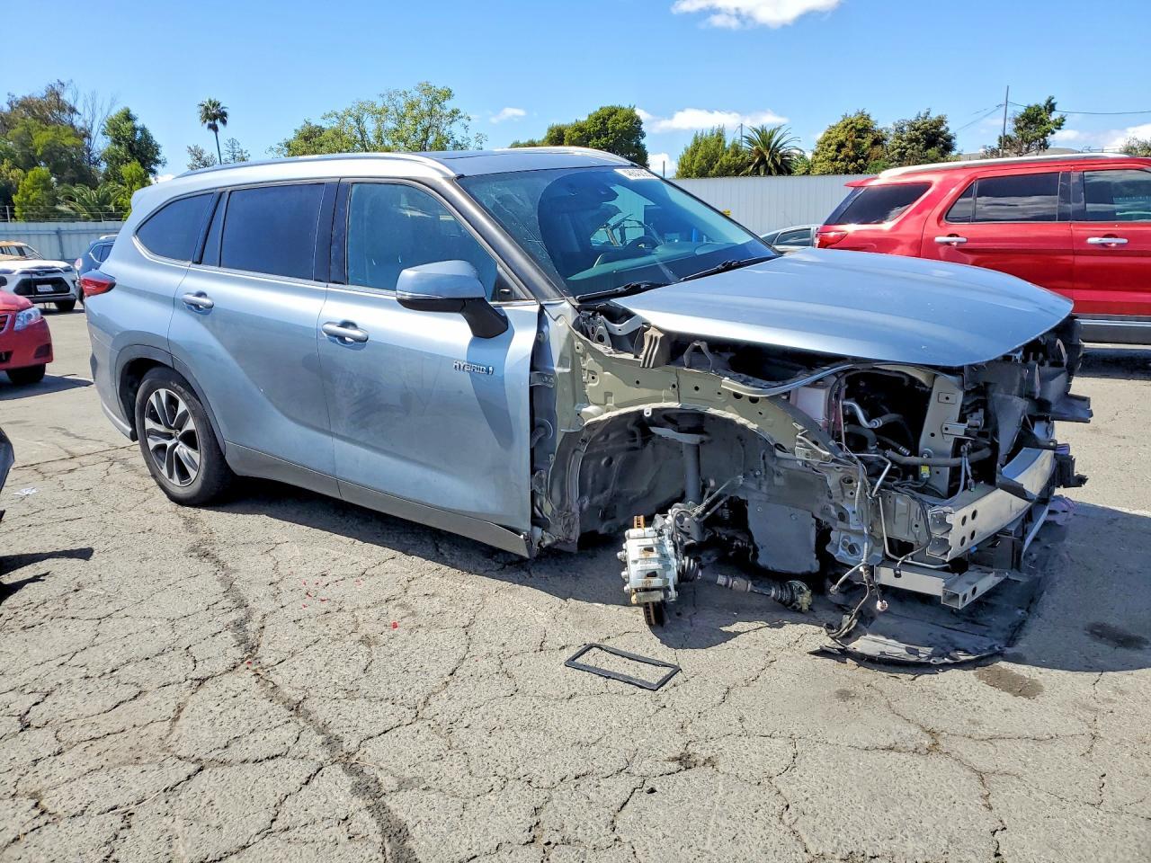 2021 Toyota Highlander Hybrid Xle - zdjęcie 4