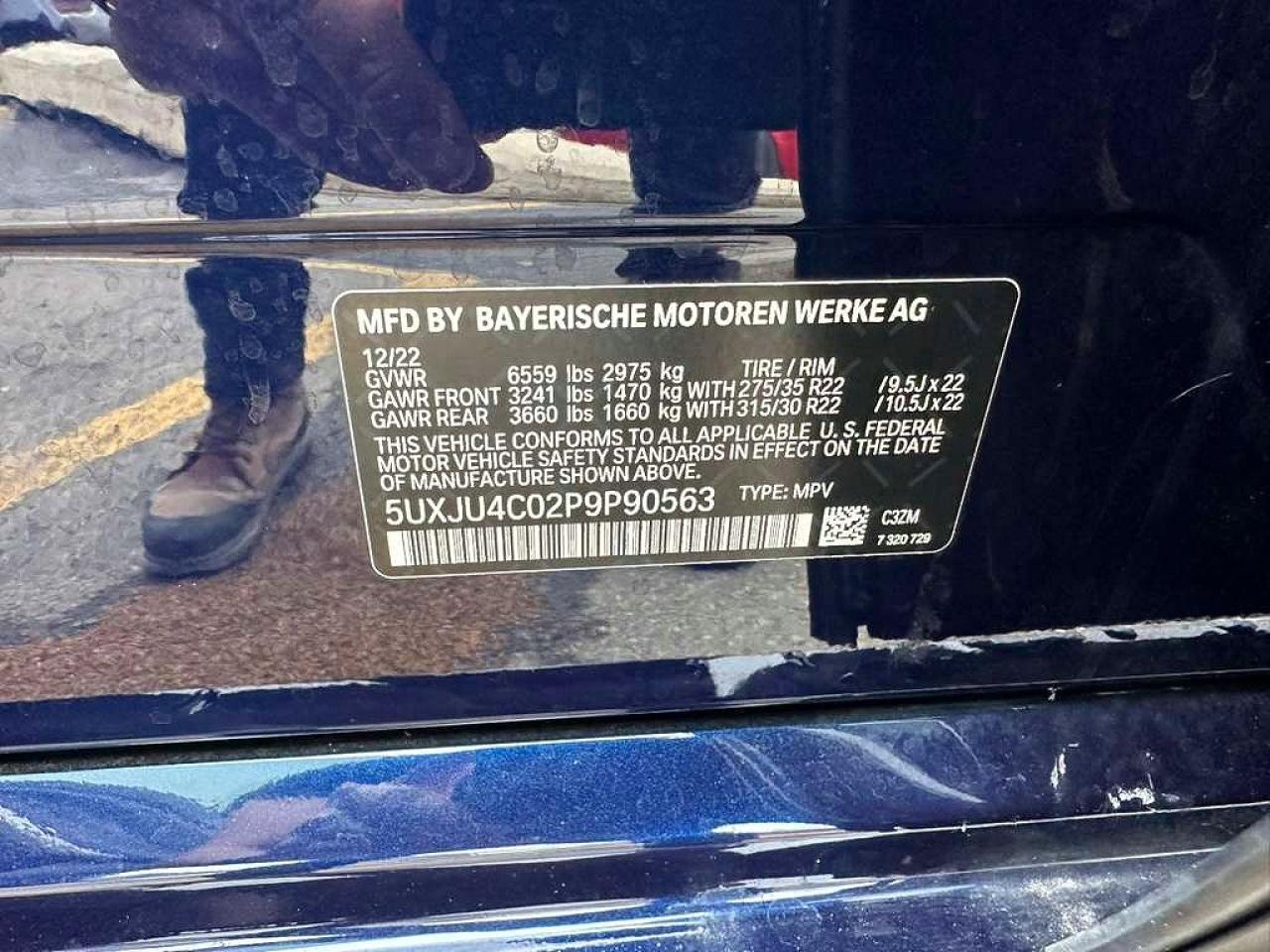 2023 BMW X5 M50I - zdjęcie 10
