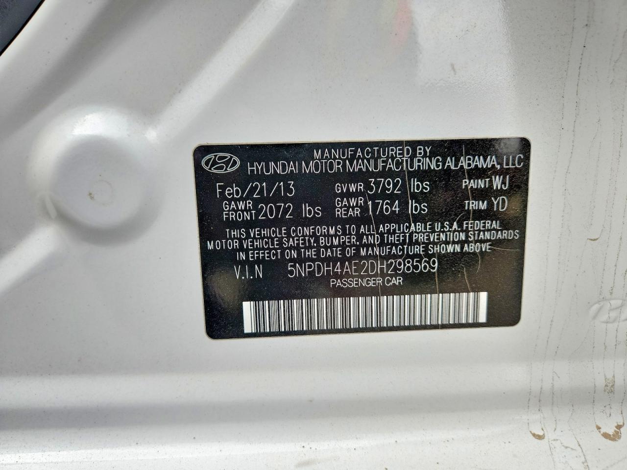 2013 Hyundai Elantra Gls - zdjęcie 12