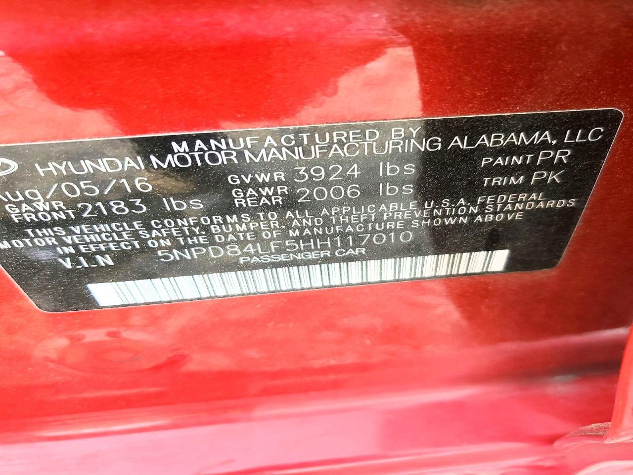 2017 Hyundai Elantra Se - zdjęcie 12