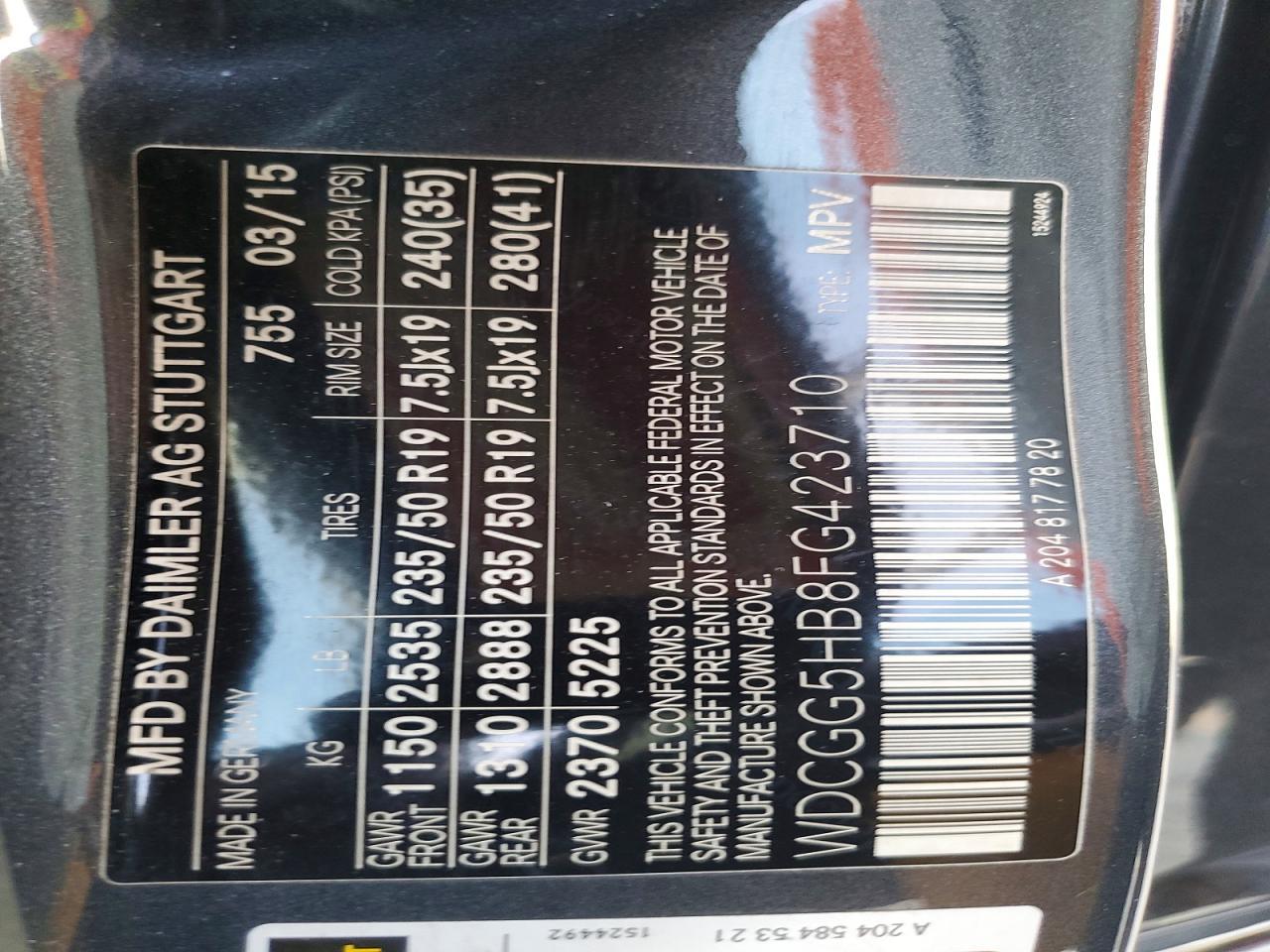 2015 Mercedes-Benz Glk 350 - zdjęcie 14