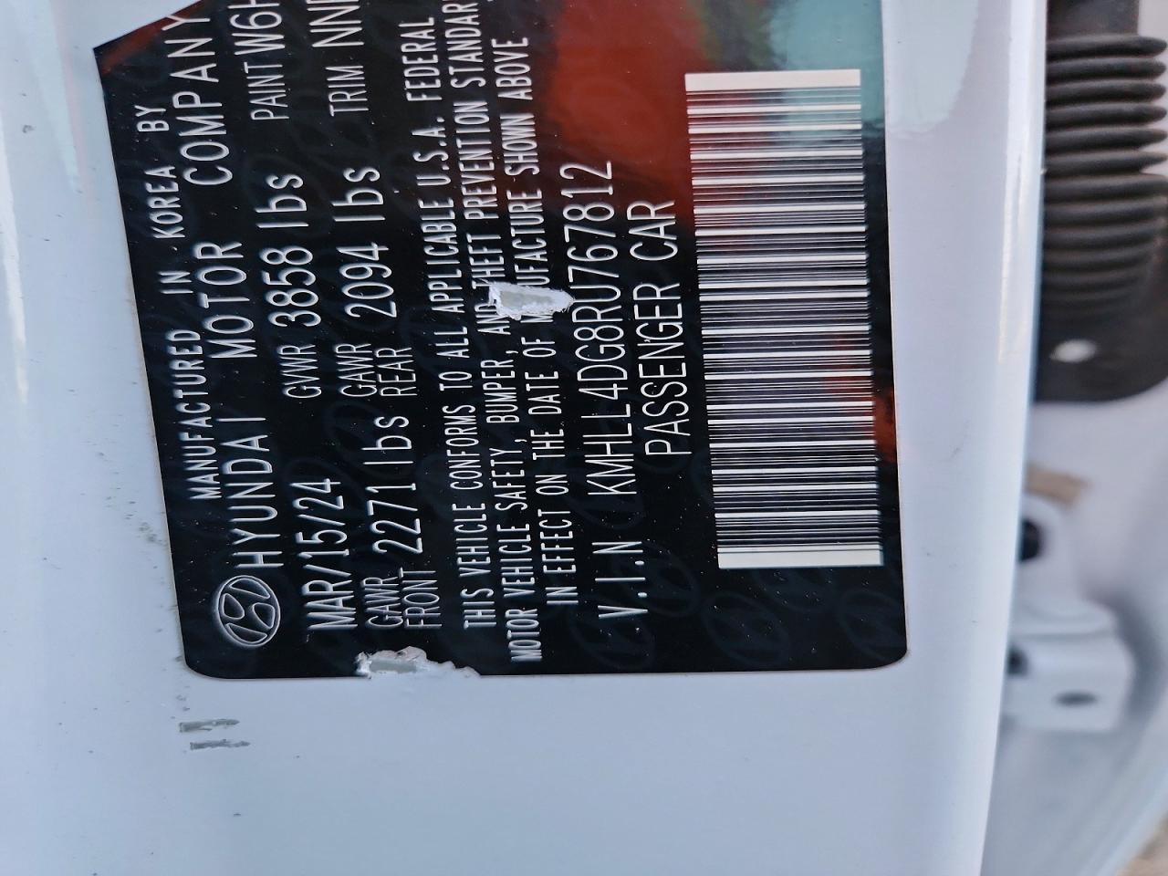 2024 Hyundai Elantra Se - zdjęcie 14