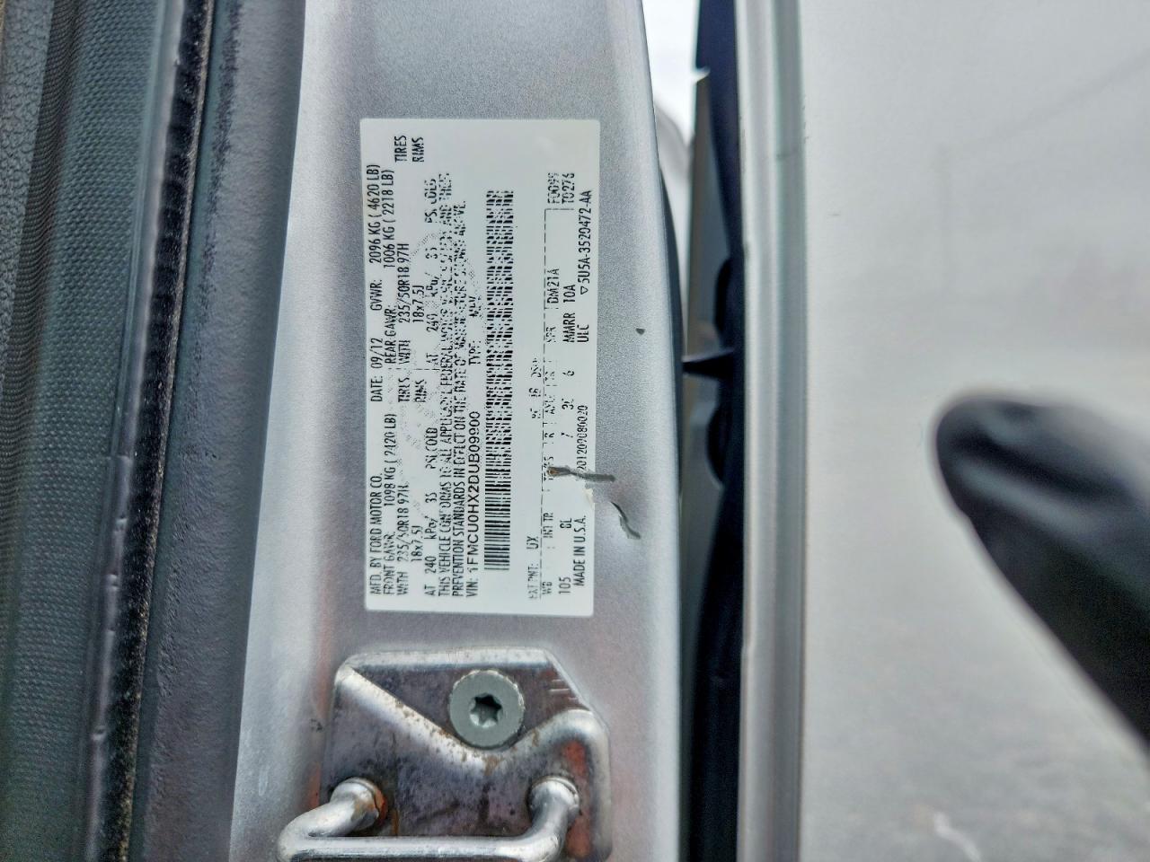 2013 Ford Escape Sel - zdjęcie 12