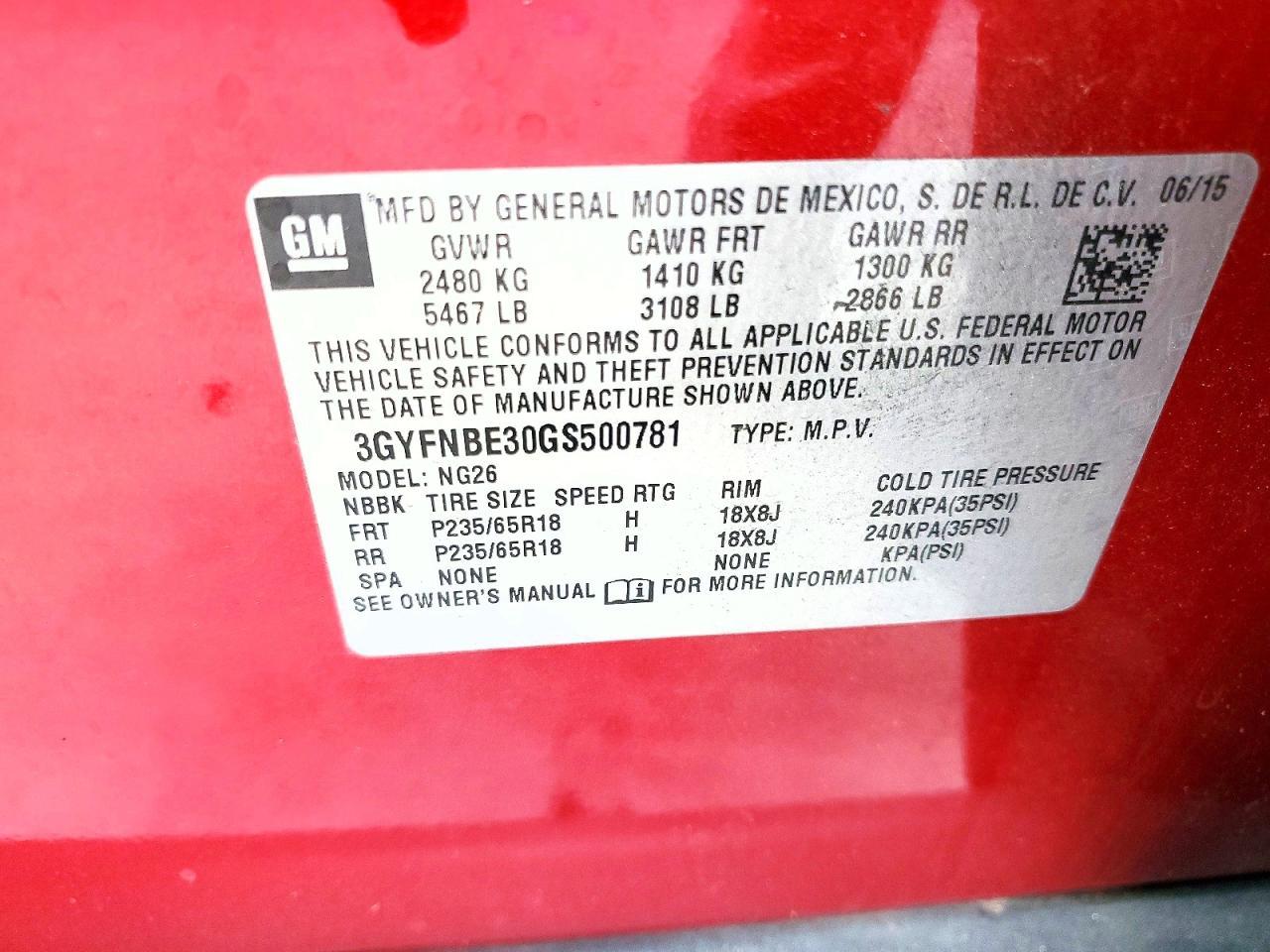 2016 Cadillac Srx Luxury Collection - zdjęcie 13