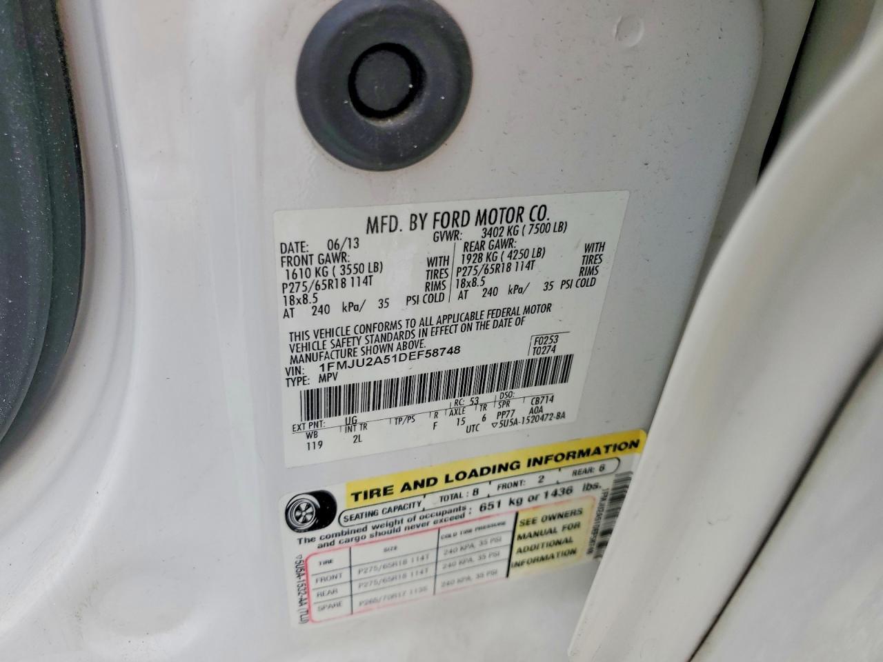 2013 Ford Expedition Limited - zdjęcie 13