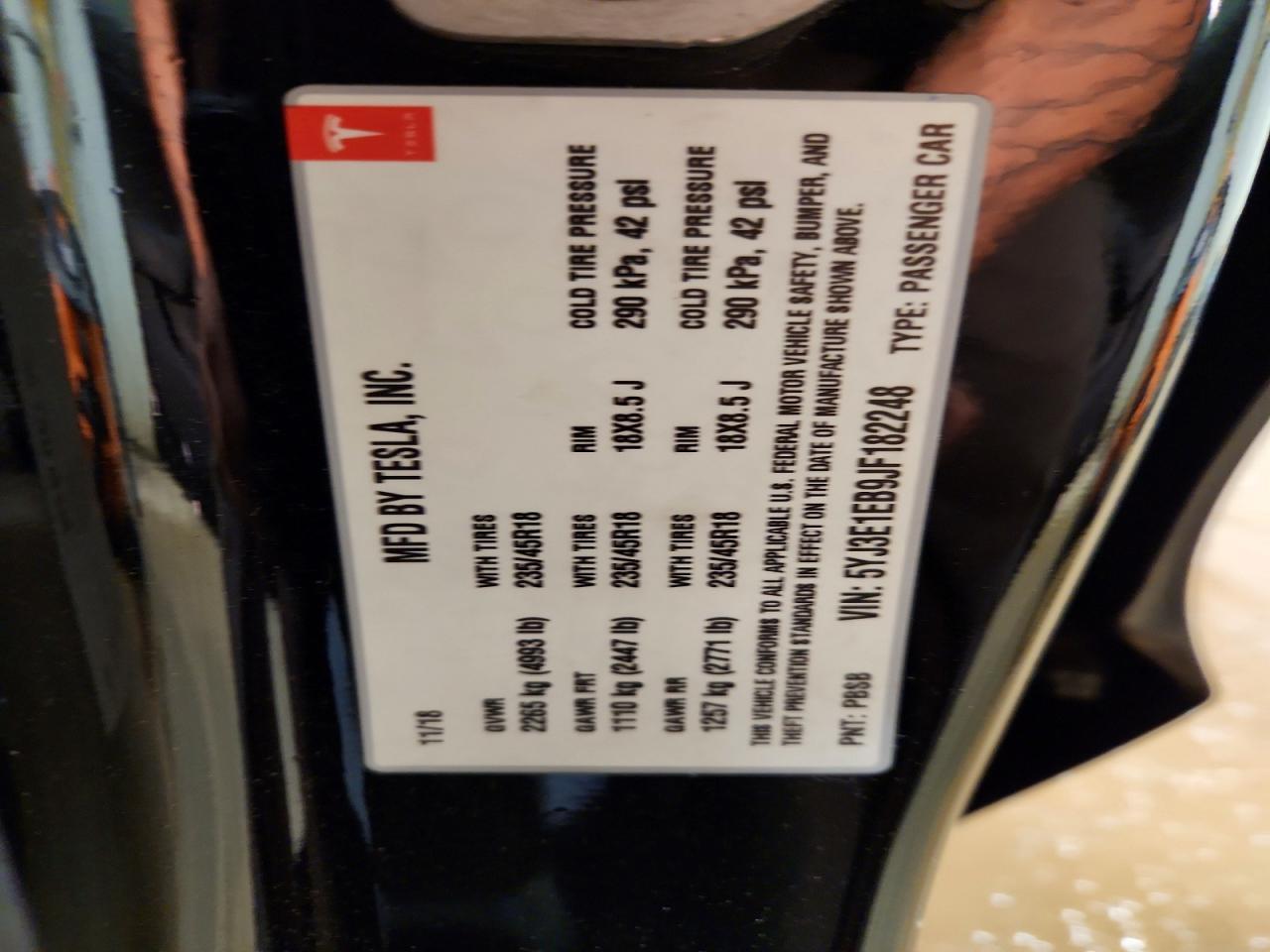 2018 Tesla Model 3 - zdjęcie 13