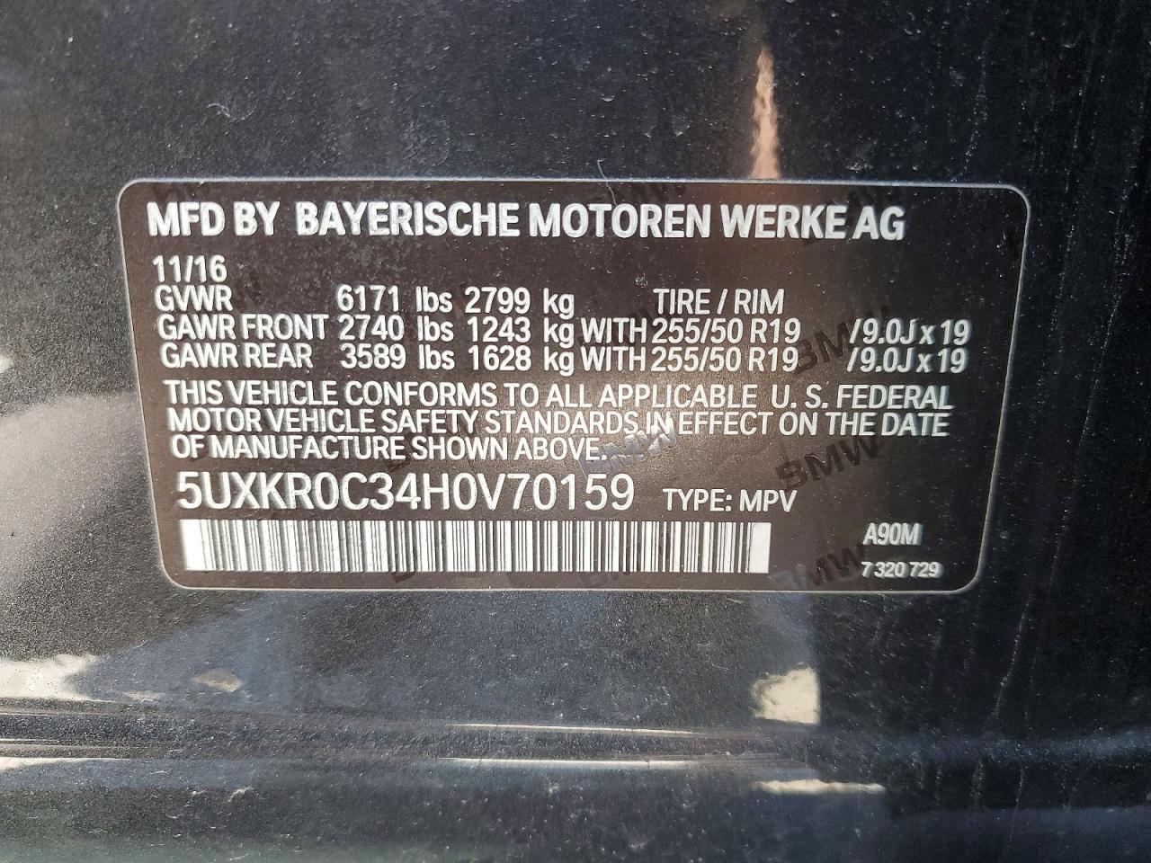 2017 BMW X5 xDrive35I - zdjęcie 13