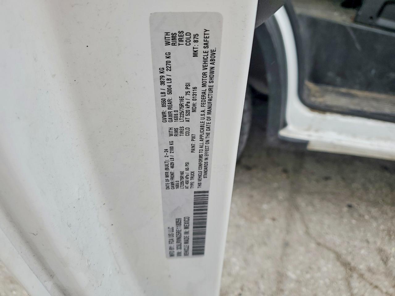 2024 Ram Promaster 1500 1500 Standard - zdjęcie 13