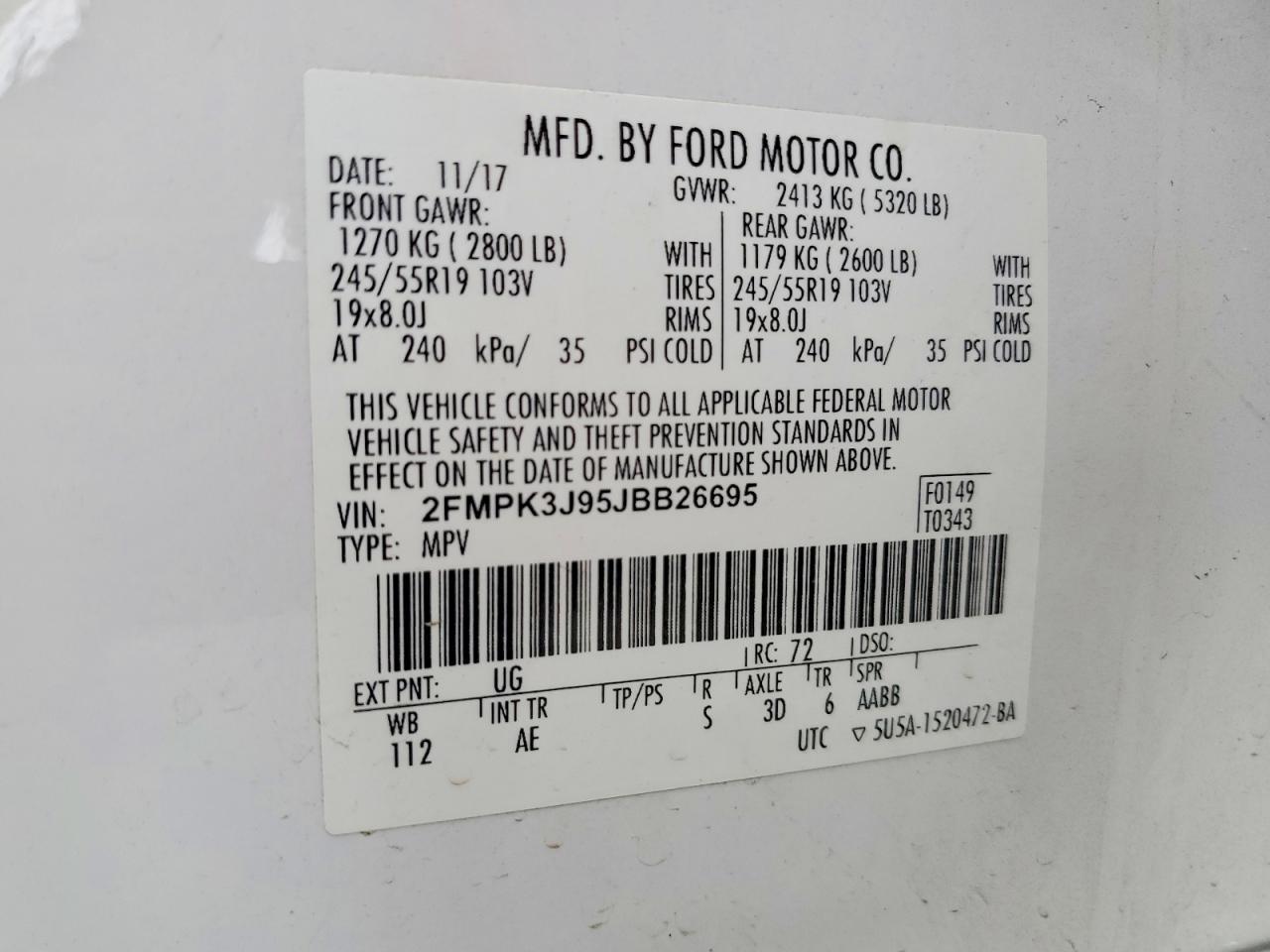 2018 Ford Edge Sel - zdjęcie 14