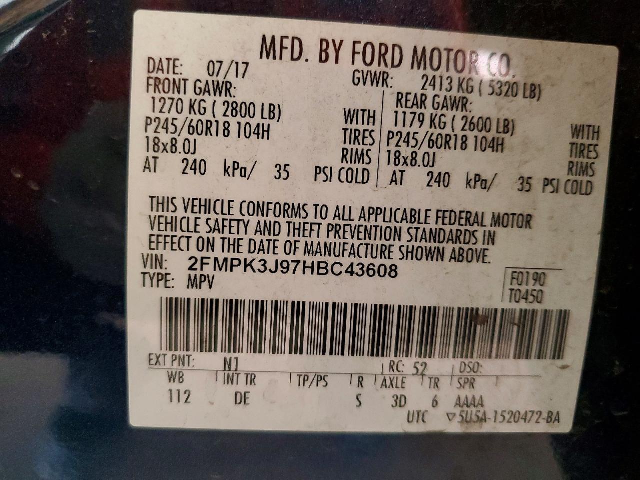 2017 Ford Edge Sel - zdjęcie 12