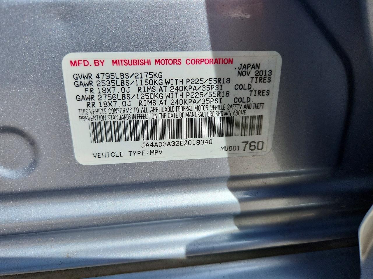 2014 Mitsubishi Outlander Se - zdjęcie 12