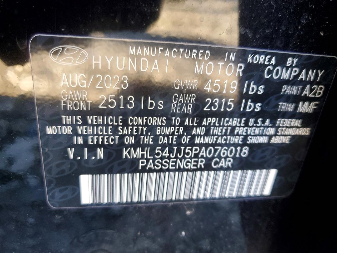 2023 Hyundai Sonata Hybrid Limited - zdjęcie 12