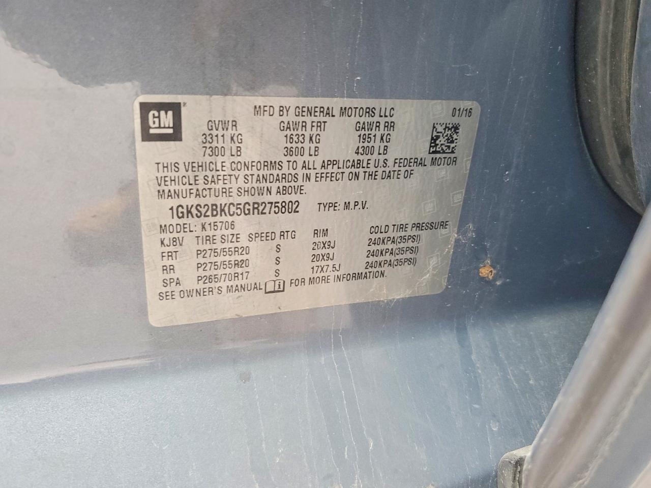 2016 GMC Yukon Slt - zdjęcie 12