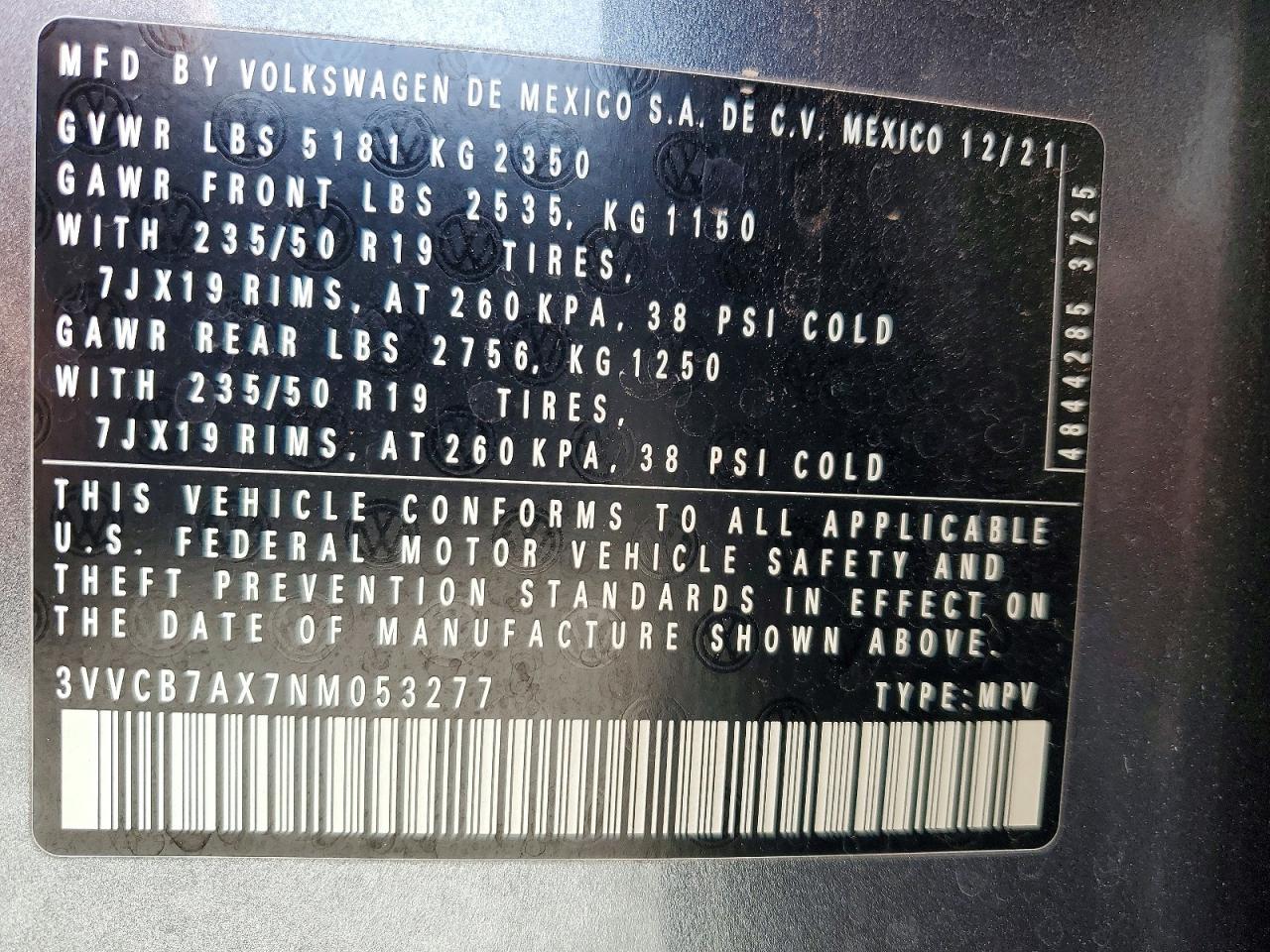 2022 Volkswagen Tiguan Se R-Line Black - zdjęcie 13