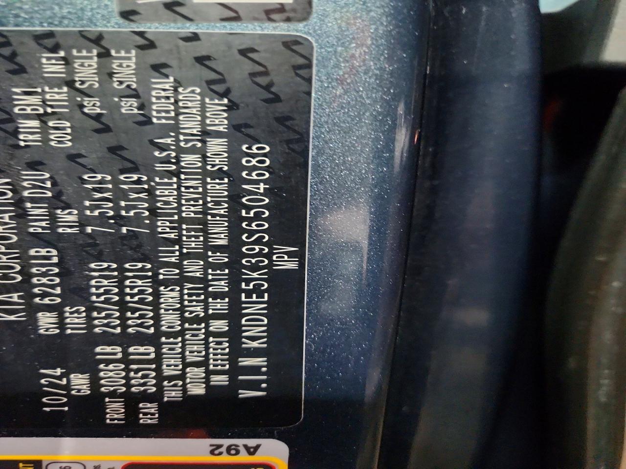 2025 Kia Carnival Sx - zdjęcie 14