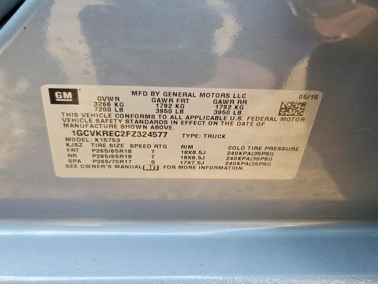 2015 Chevrolet Silverado K1500 Lt - zdjęcie 12