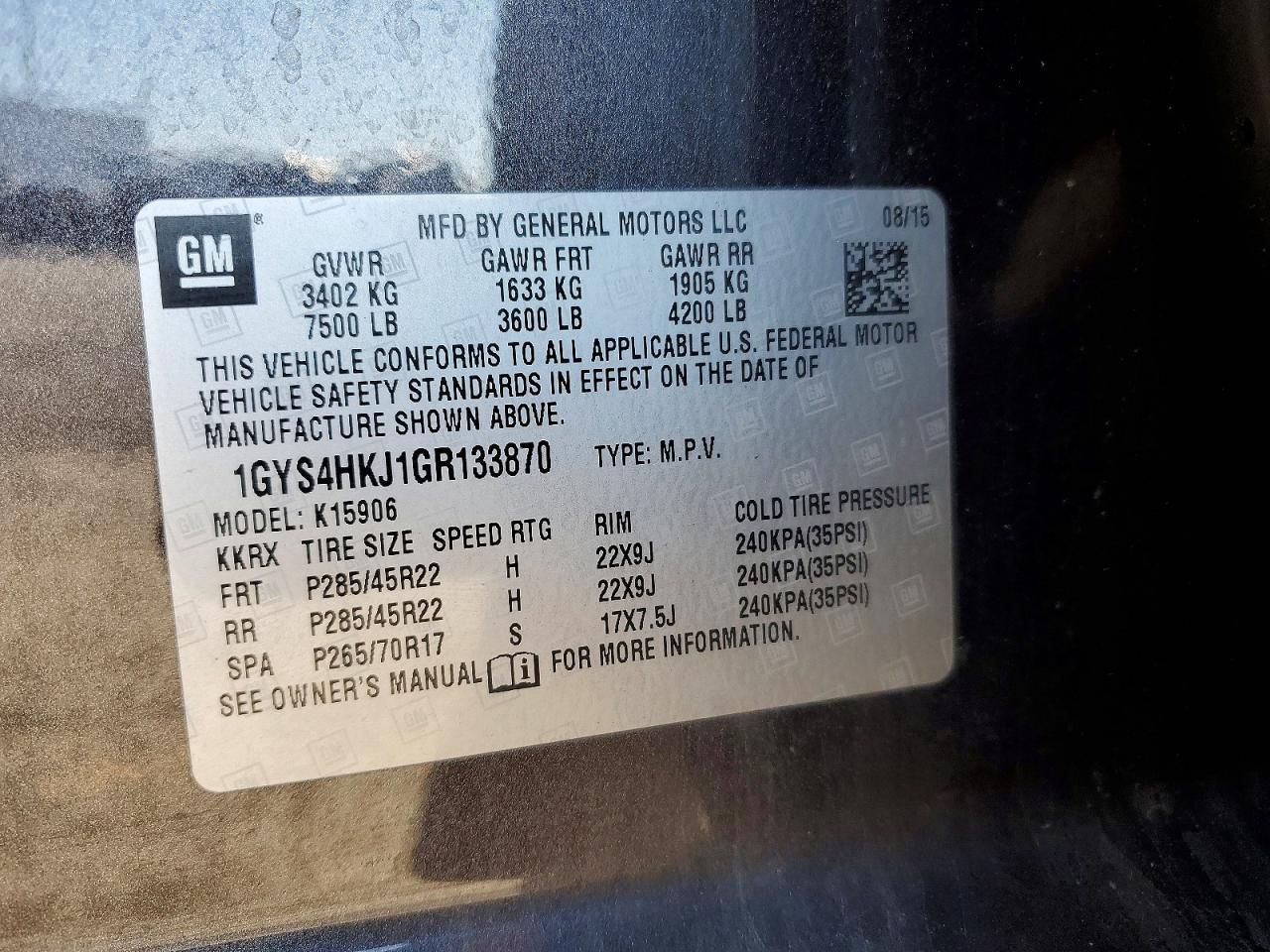 2016 Cadillac Escalade Esv Luxury - zdjęcie 13
