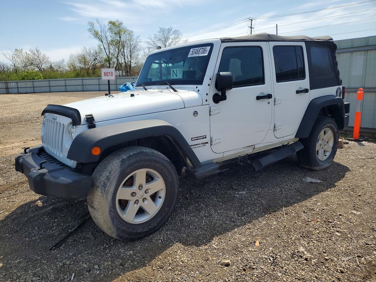 2018 Jeep Wrangler Unlimited Sport - zdjęcie główne