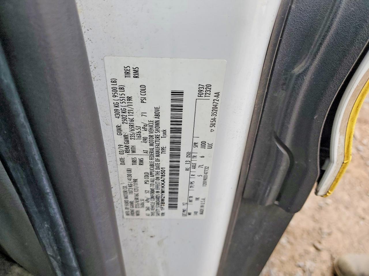 2019 Ford Transit T-350 - zdjęcie 13