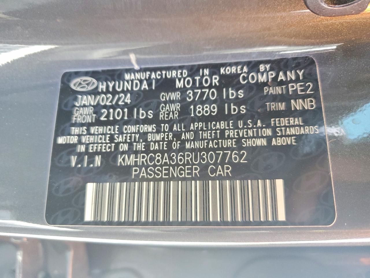 2024 Hyundai Venue Sel - zdjęcie 14