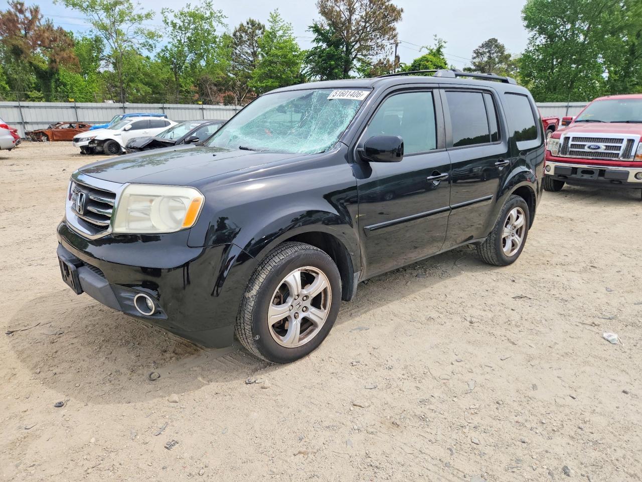 2013 Honda Pilot Ex - zdjęcie główne