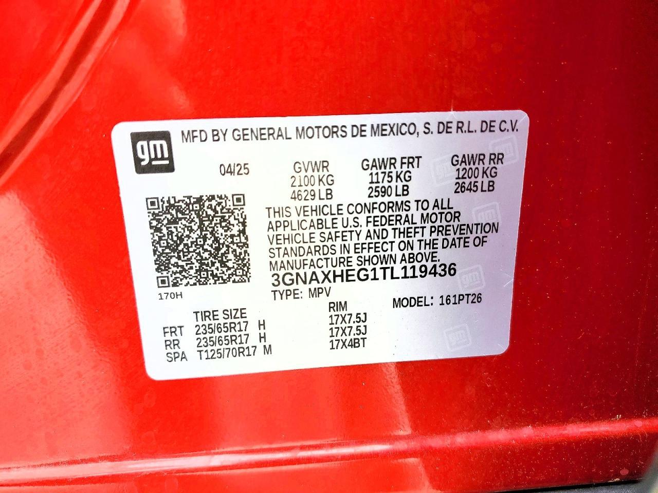 2026 Chevrolet Equinox Lt - zdjęcie 13