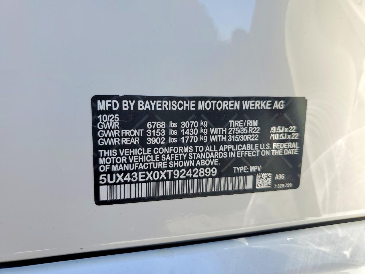 2026 BMW X6 M60I - zdjęcie 13