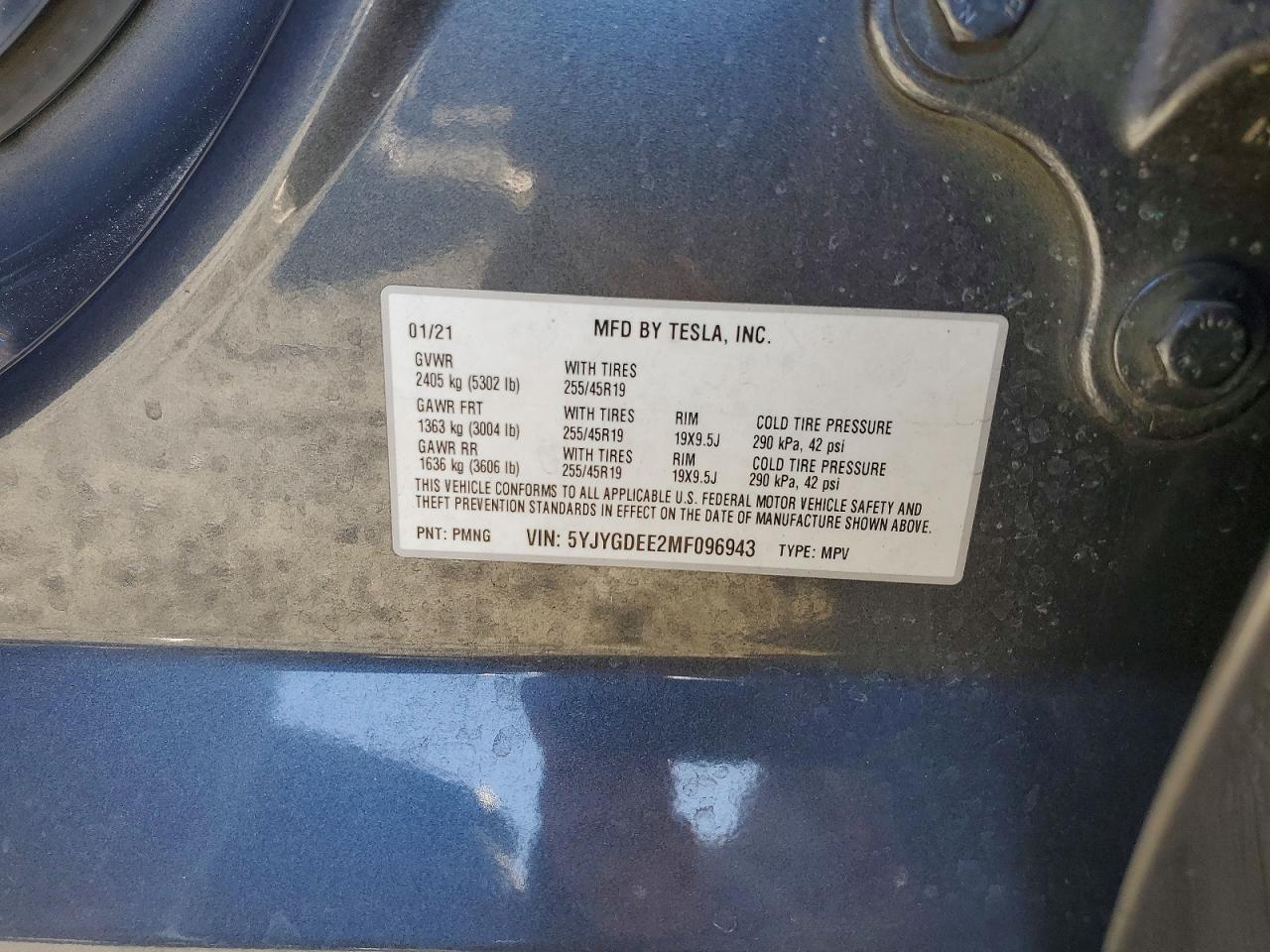 2021 Tesla Model Y - zdjęcie 13
