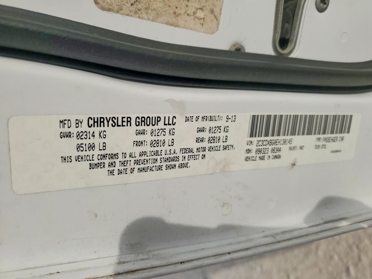 2014 Dodge Charger Se - zdjęcie 12