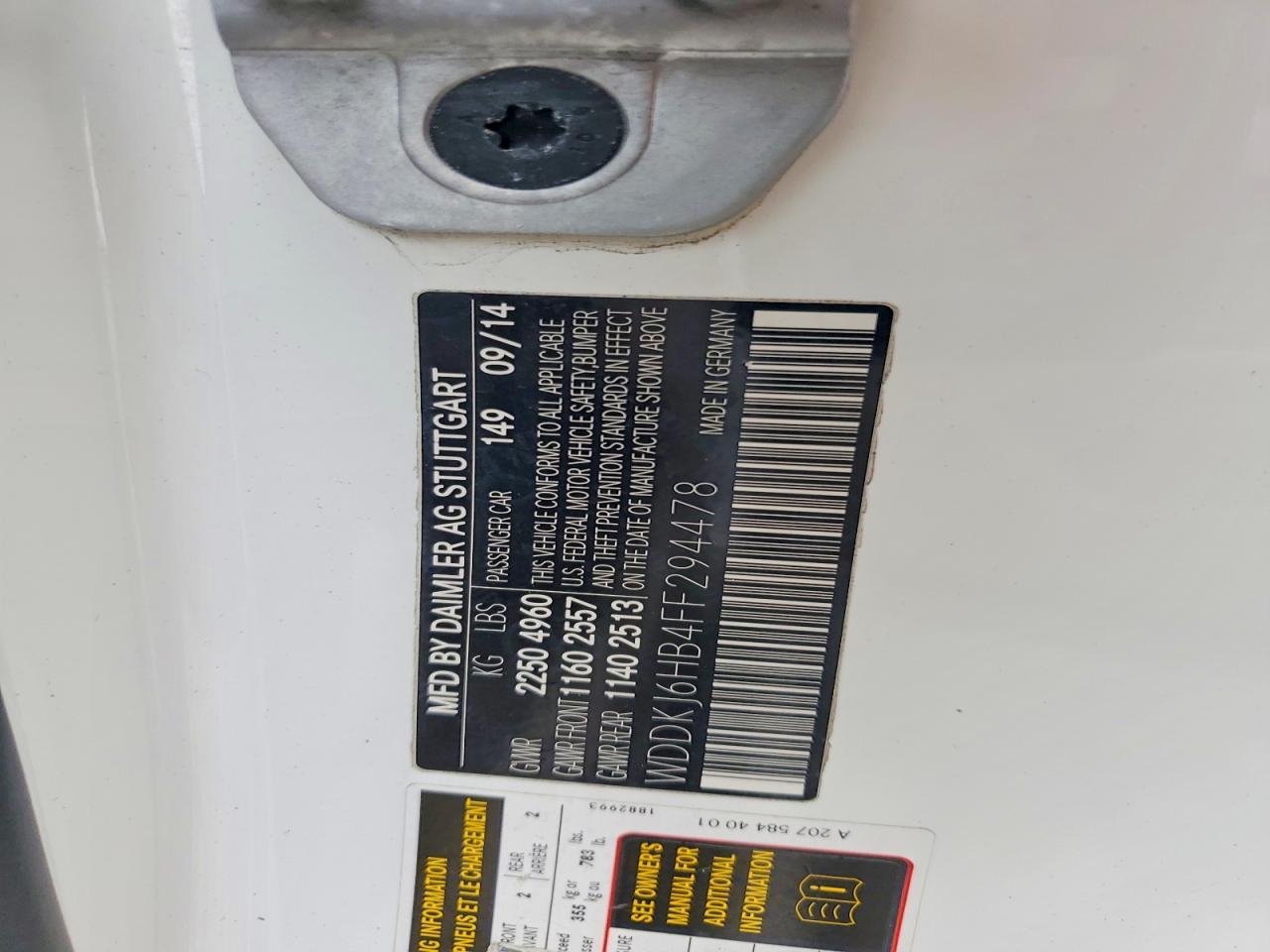 2015 Mercedes-Benz E 400 4Matic - zdjęcie 12