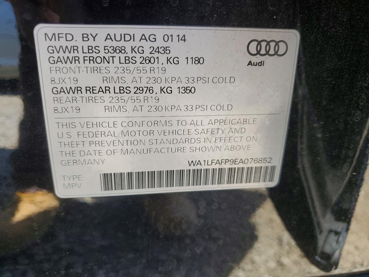 2014 Audi Q5 Premium Plus - zdjęcie 14