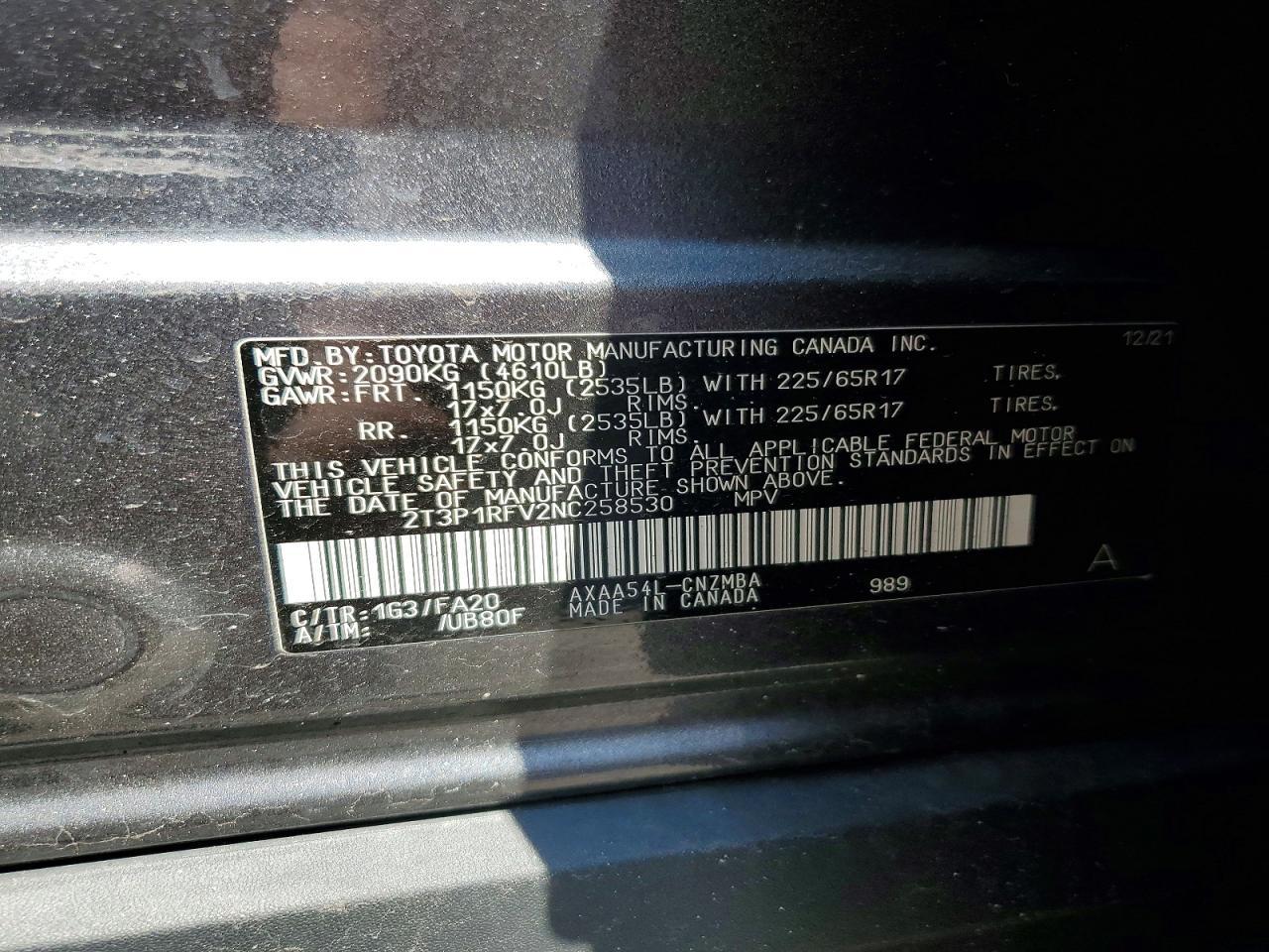 2022 Toyota Rav4 Xle - zdjęcie 12