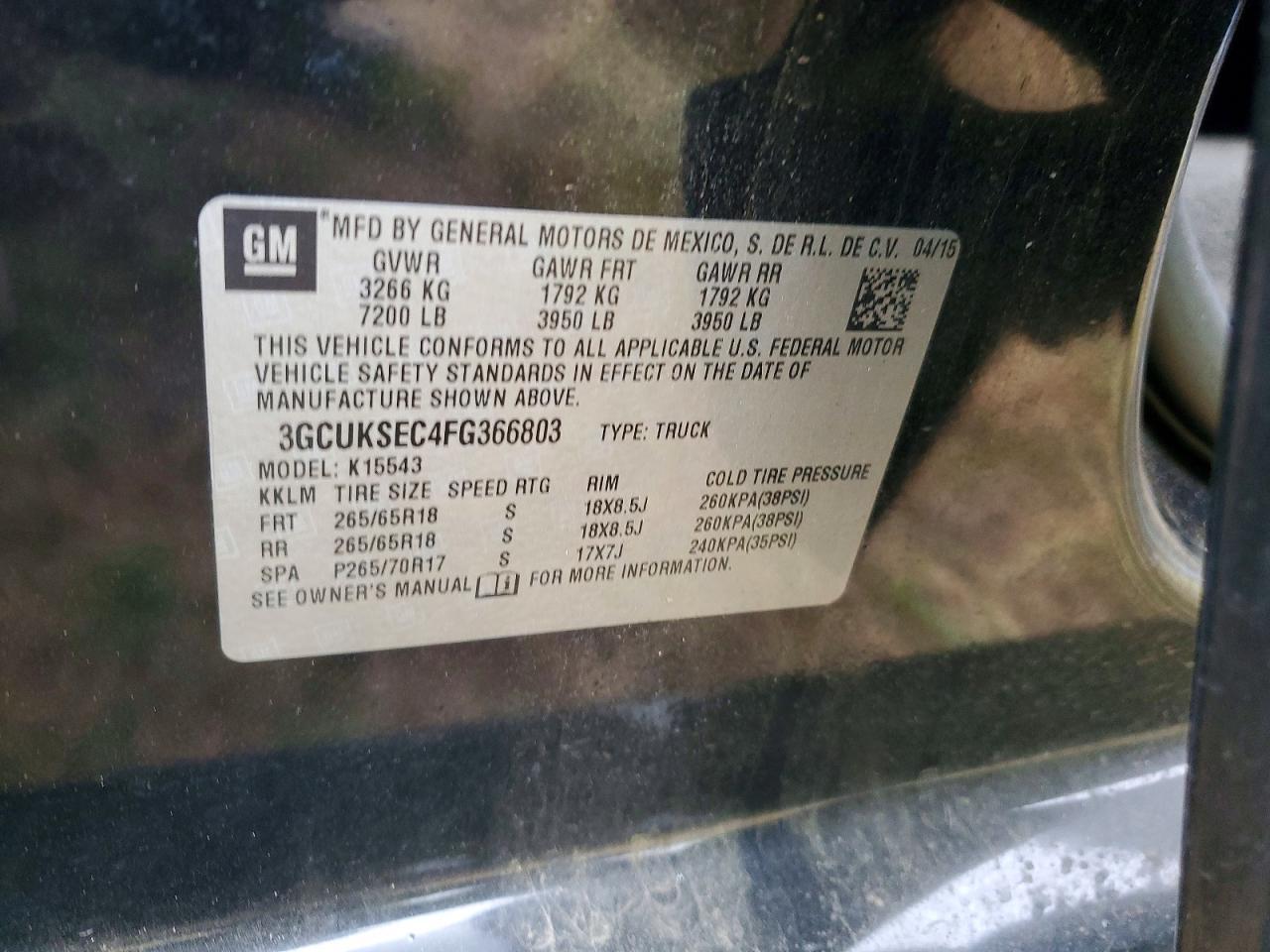 2015 Chevrolet Silvrk1500 - zdjęcie 12