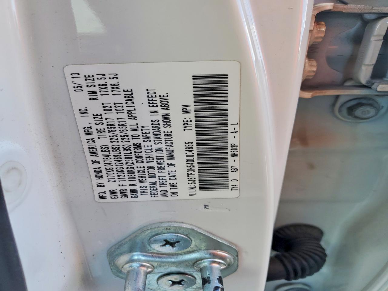 2013 Honda Crosstour Exl - zdjęcie 13