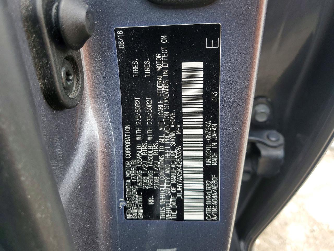 2019 Lexus Lx 570 Three-Row - zdjęcie 13