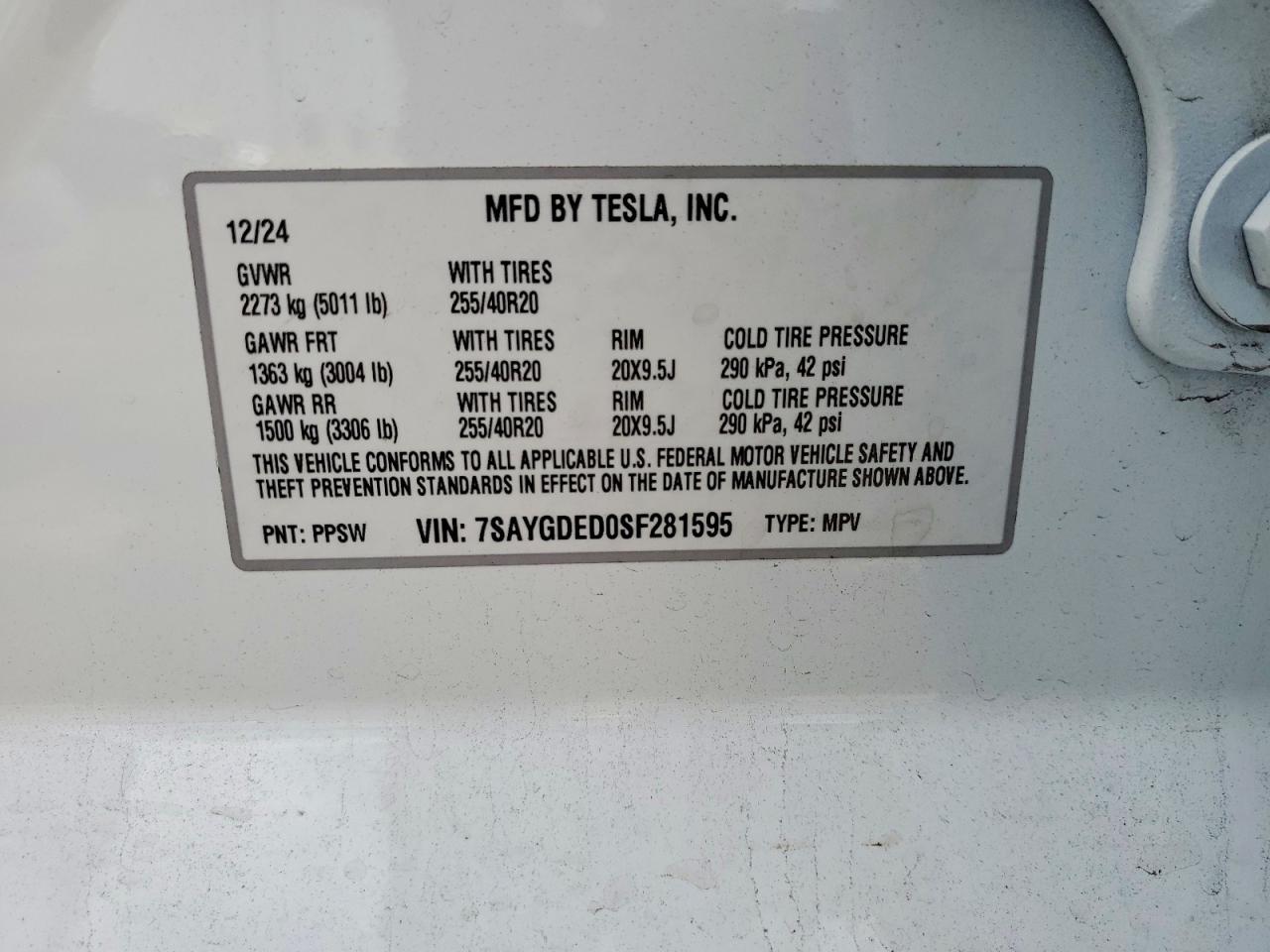 2025 Tesla Model Y - zdjęcie 12