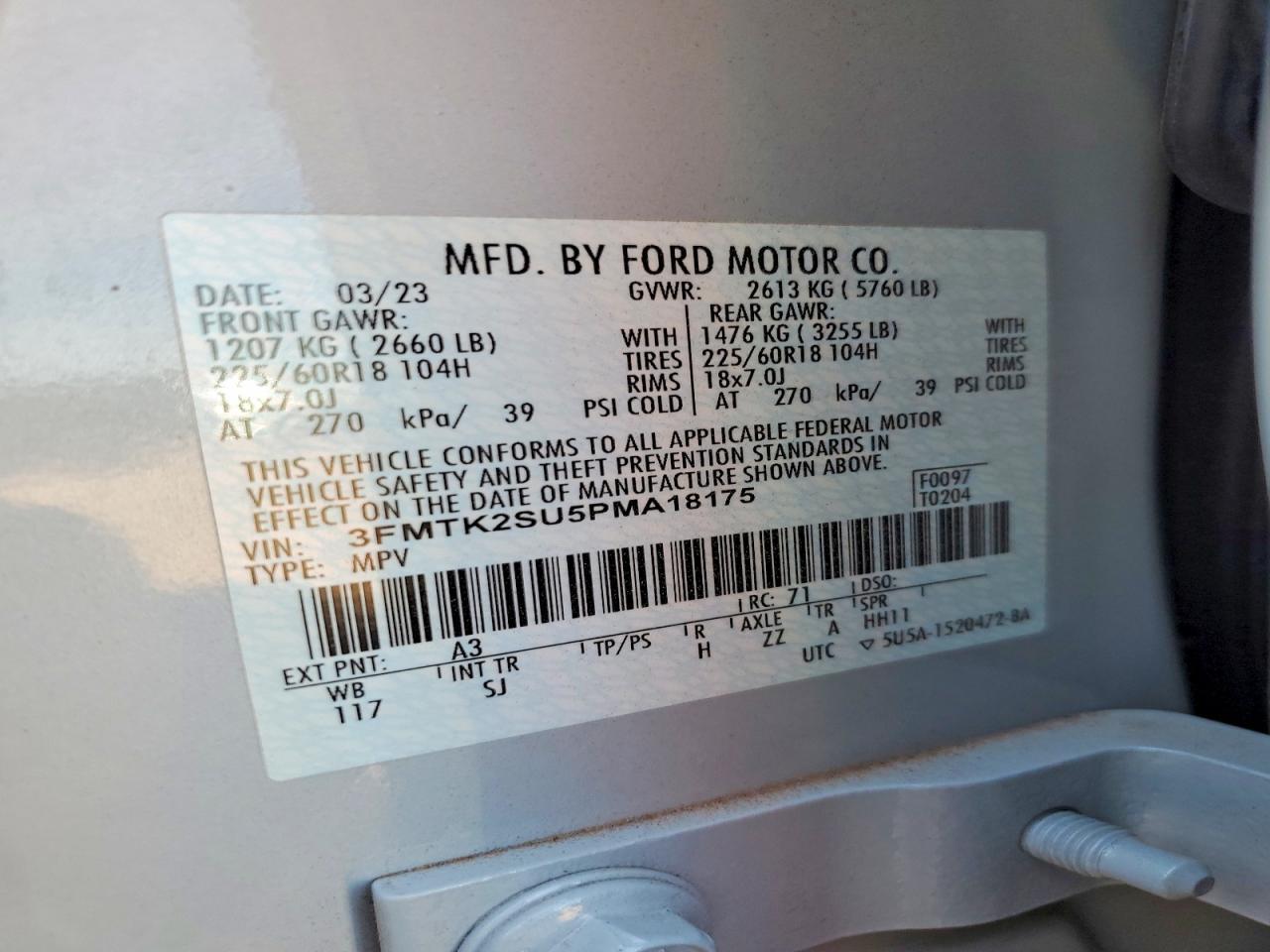 2023 Ford Mustang Mach-E California Route 1 - zdjęcie 14