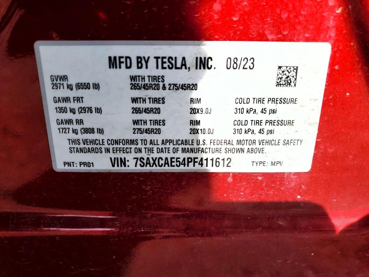 2023 Tesla Model X - zdjęcie 13