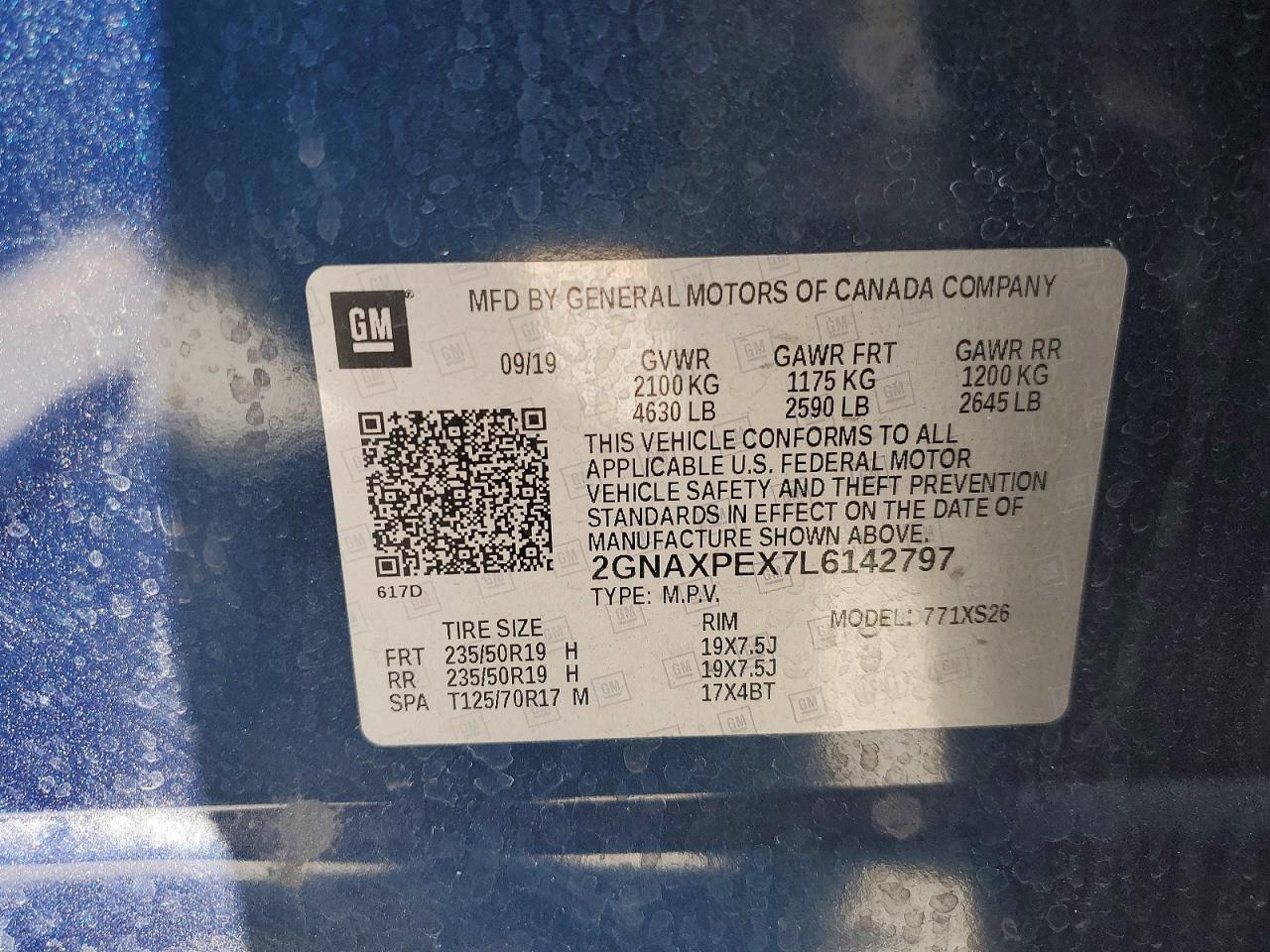 2020 Chevrolet Equinox Premier - zdjęcie 13