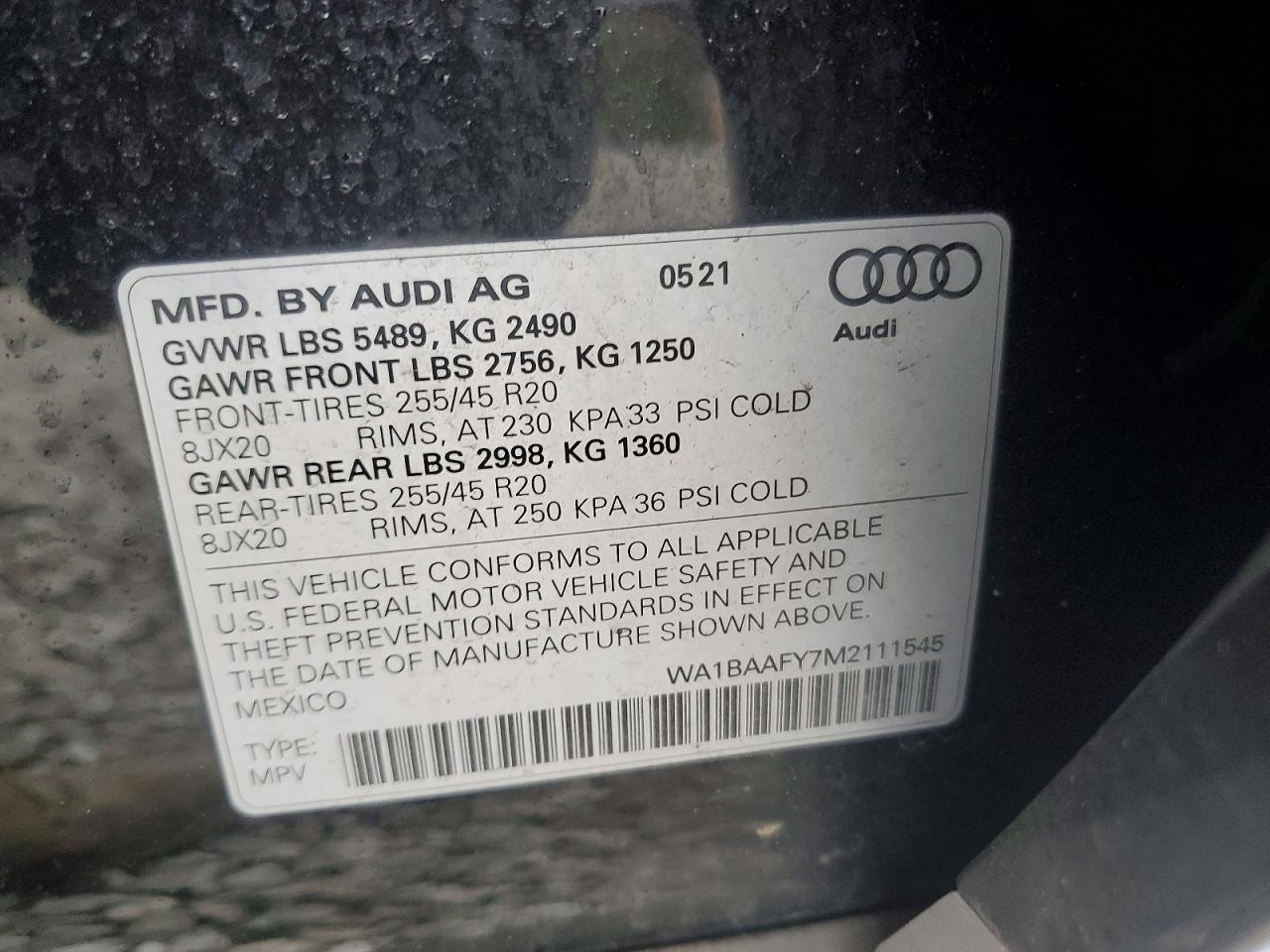 2021 Audi Q5 Premium Plus - zdjęcie 13