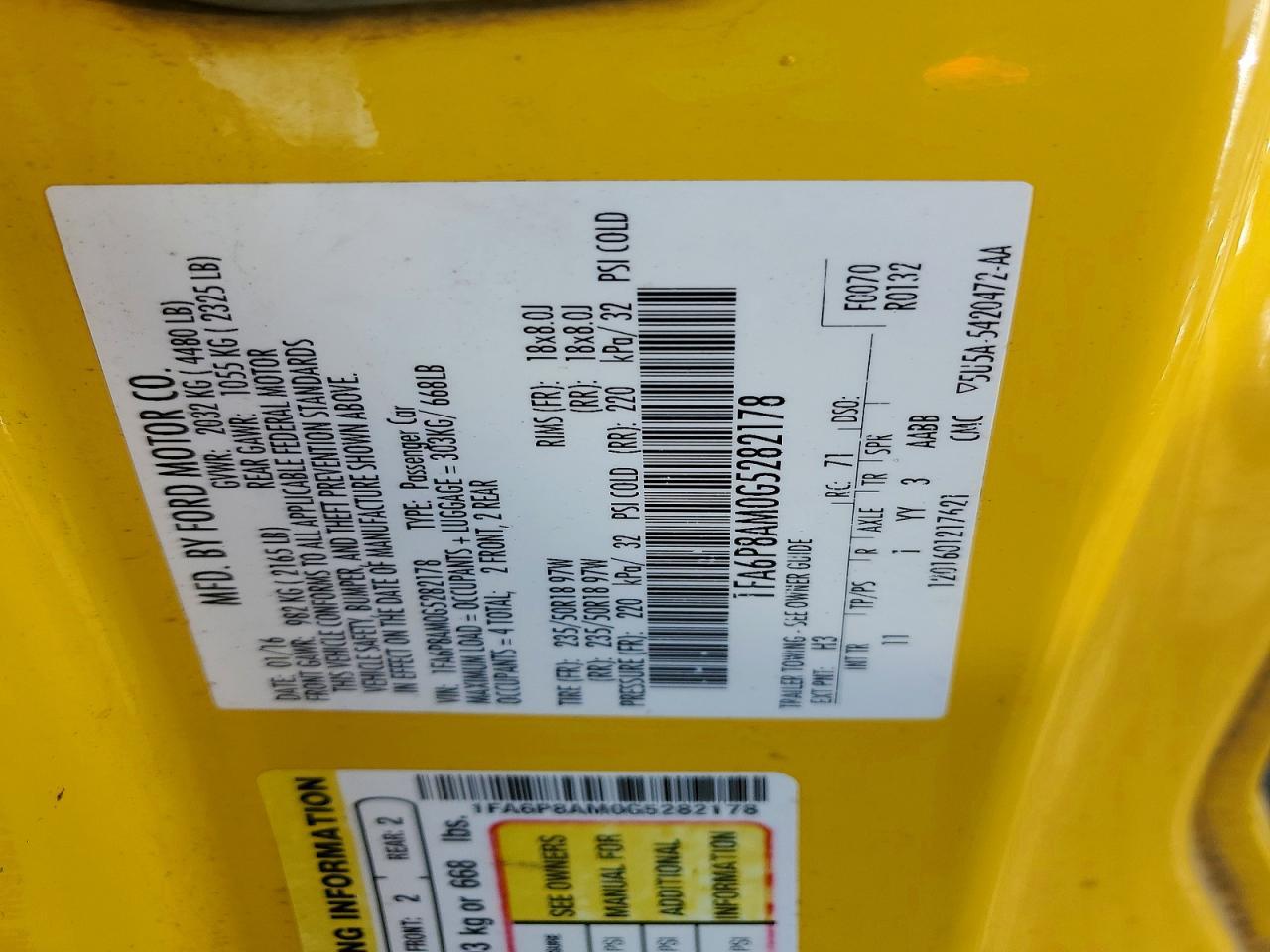 2016 Ford Mustang - zdjęcie 13