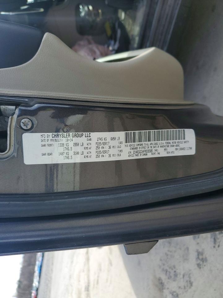2015 Dodge Grand Caravan Sxt - zdjęcie 14
