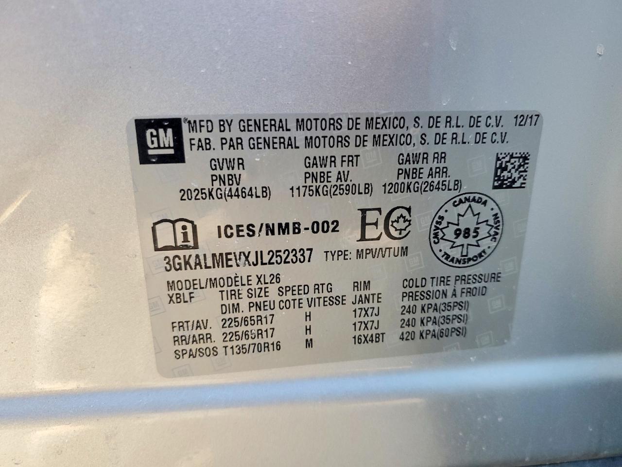 2018 GMC Terrain Sle - zdjęcie 12